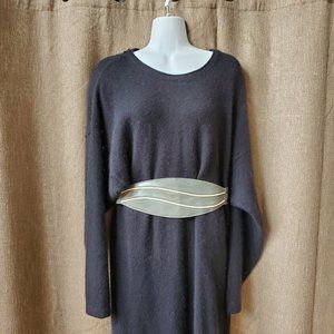 Vtg R Stor W Germany statement grey leather belt